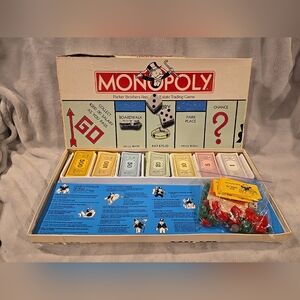 Monopoly Real‎ Estate Trading Game - 1985 Vintage - Complete